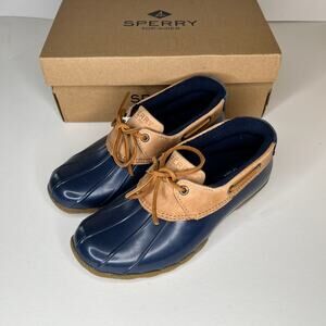 Sperry Saltwater Shoe 1-Eye Short Rain Boot New 7
